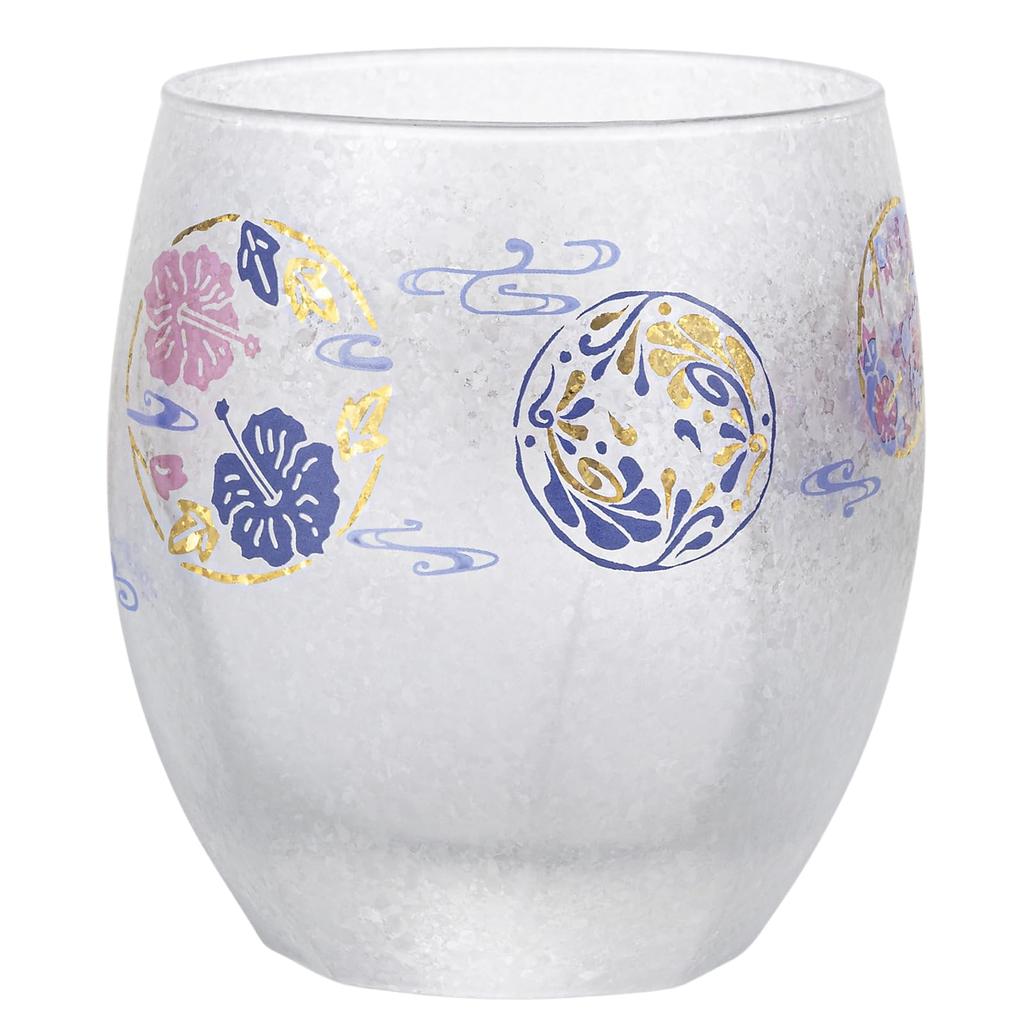 ADERIA Premium Nippon Taste Ryukyu Marumon 345ml Rock Glass, Made in Japan, Gift Box Included, 6850 yen. Perfect for Father's Day, Mother's Day, Respe