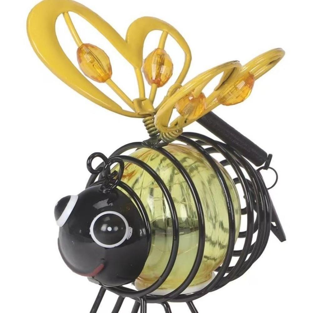 Multi-function Hanging Bee Light Simulation Bee Solar Garden Light  Balcony Decoration