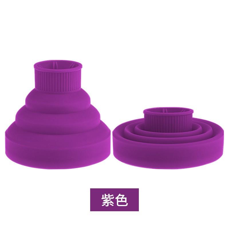 Foldable Silicone Hair Dryer Diffuser Attachment Curly Styling Home Use Heat Resistant