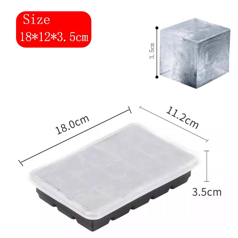 Silicone Ice Cube Molds Spherical Ice Maker Reusable Ice Cube Moulds for Whiskey Cocktail Juice DIY  Barware Kitchen Tools