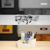 360 Degree Rotating Desk Organizer, Desk Pencil Pen Holder, Desktop Storage Pen Organizers Stationery Supplies for Office