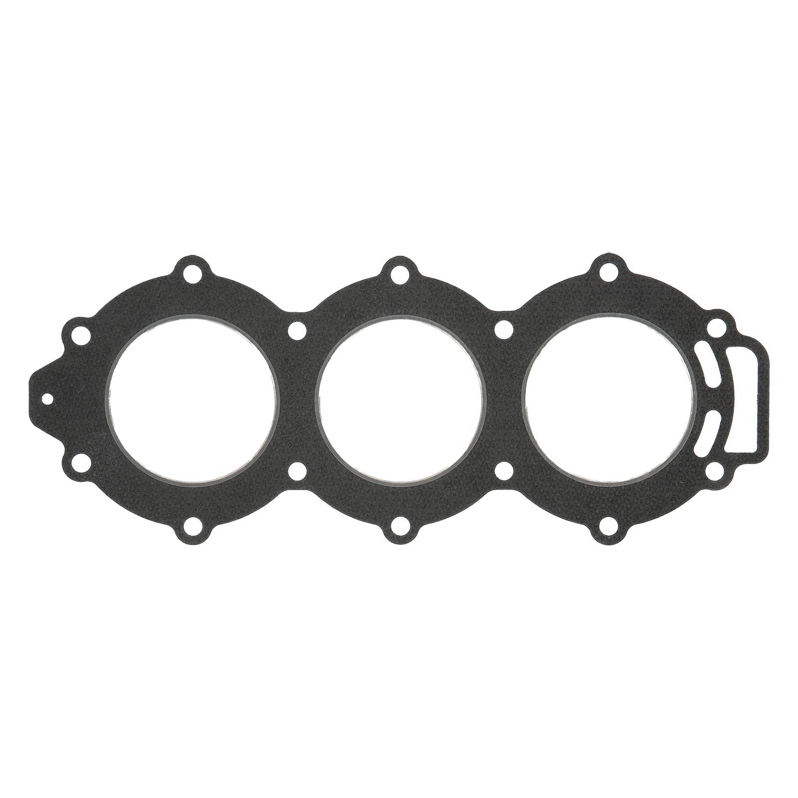 

3 Cylinder Head Gasket Aluminium Alloy Rustproof Leak Free 6H3 11181 00 for 60‑70 HP Outboard Motor