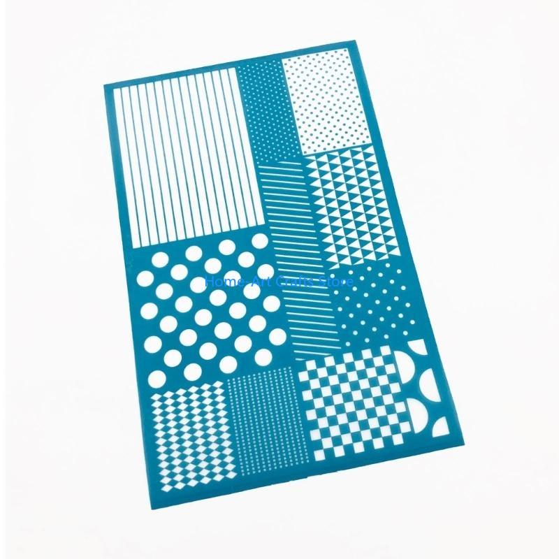 Y3NA Dot Silk Screen Stencils for Clay DIY Printing on Clay and Other Jewelry