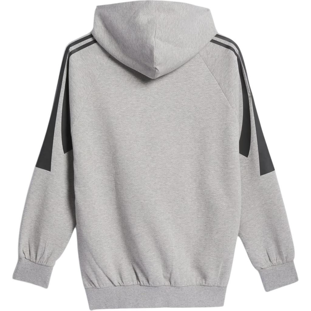adidas Basketball Spacer Hoodie Unisex Medium Grey Heather JD7466
