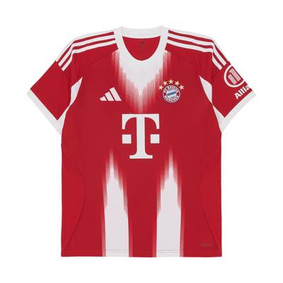 Adidas FC Bayern Munchen 2025/26 Home Jersey Red JJ2137 - Korean Size Label - Unprinted