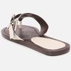 Fashion Pointed Toe Clip-toe Women Flip-flops Open Toe Buckle Non-slip Women Flat Shoes Summer Fashion Comfortable Vacation Beach Shoes