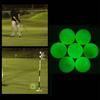 Minge de golf strălucitoare, minge de golf strălucitoare de noapte, 8 LED-uri, șase culori din care să alegi