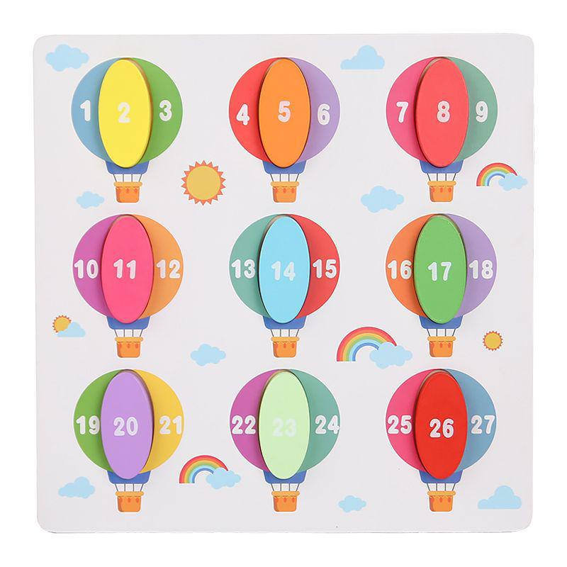 Toddler Geometric Shape Recognition Puzzle Board - Educational Toy for Boys and Girls