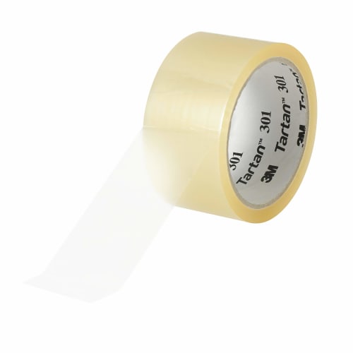 3M Tartan Gum Bandă Bandă de ambalare 48mm x 49m Pachet 10 role 301T-4849-10R