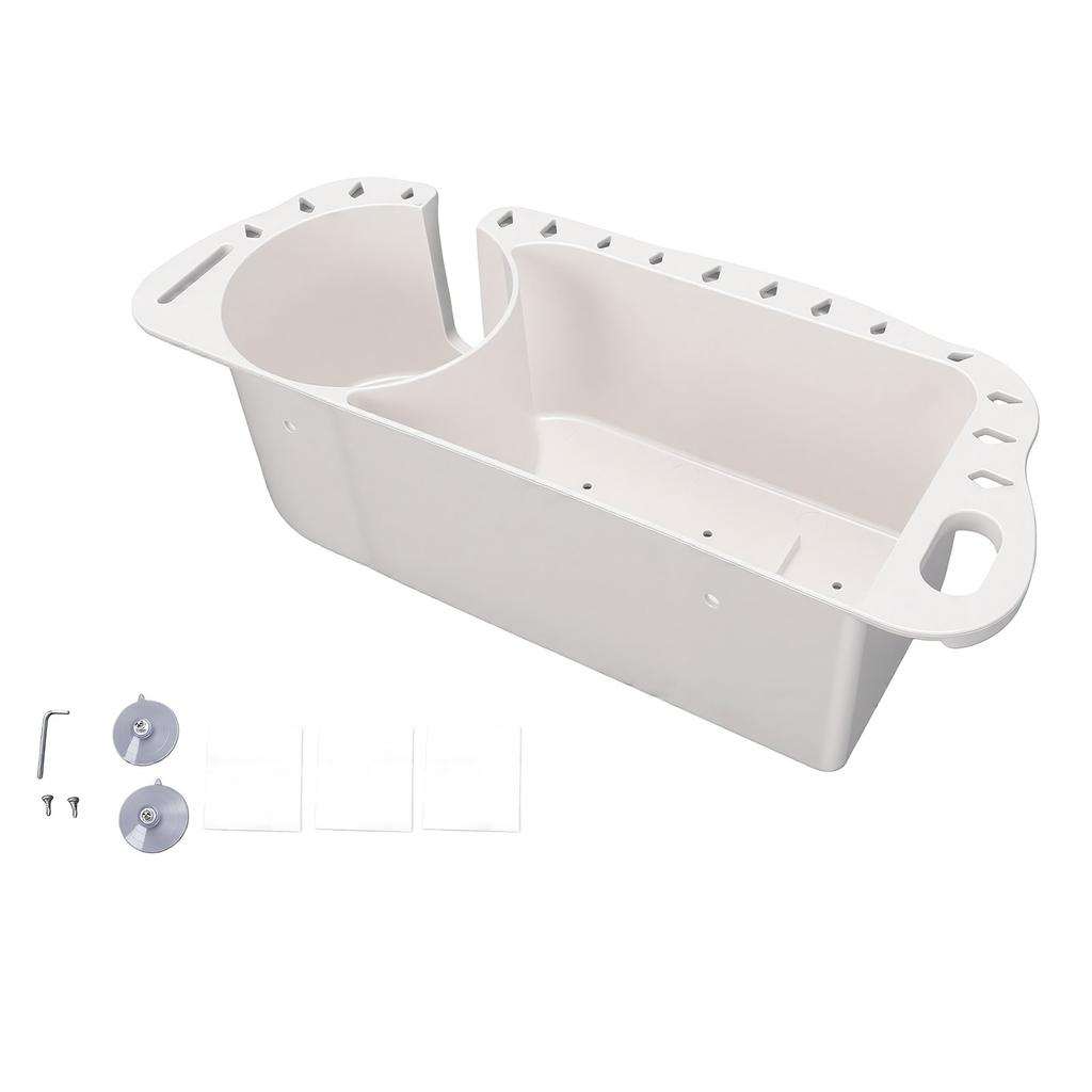 Boat Cup Holder Caddy Organizer 3 Mounting Options Water Proof Multifunctional Boat Storage Organizer