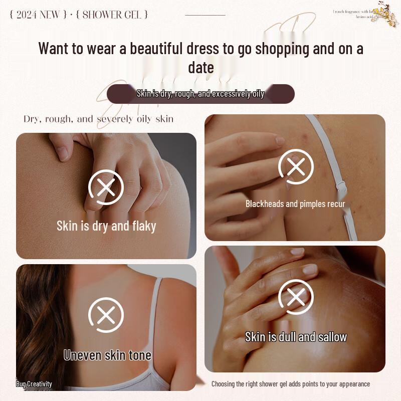 BeautyNotes Amino Acid Perfumed Shower Gel