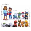 Patrula Catelusilor Set of 12 Figurines, Multicolor Boy Toys for Kids 3+ Years, 2-8 cm Action Figures