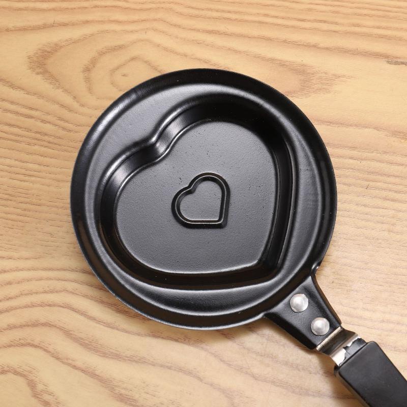 Frühstück Eierbratpfanne Eierform Pfanne Wende Omelettform Antihaft-Bratpfanne Pfannkuchenmaker Küchenwerkzeuge Mini