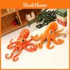 Plush Octopus Toy With Short Pile Fabric For Kids Childrens Marine Animal Decor