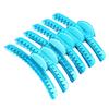 6pcs Hair Section Clamp Prevent Slip Strong Hold Lightweight Hair Styling Coloring Clips for Women