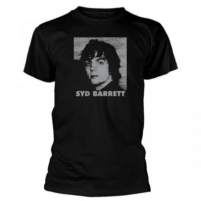 Syd Barrett Unisex Adult Headshot Cotton T-Shirt