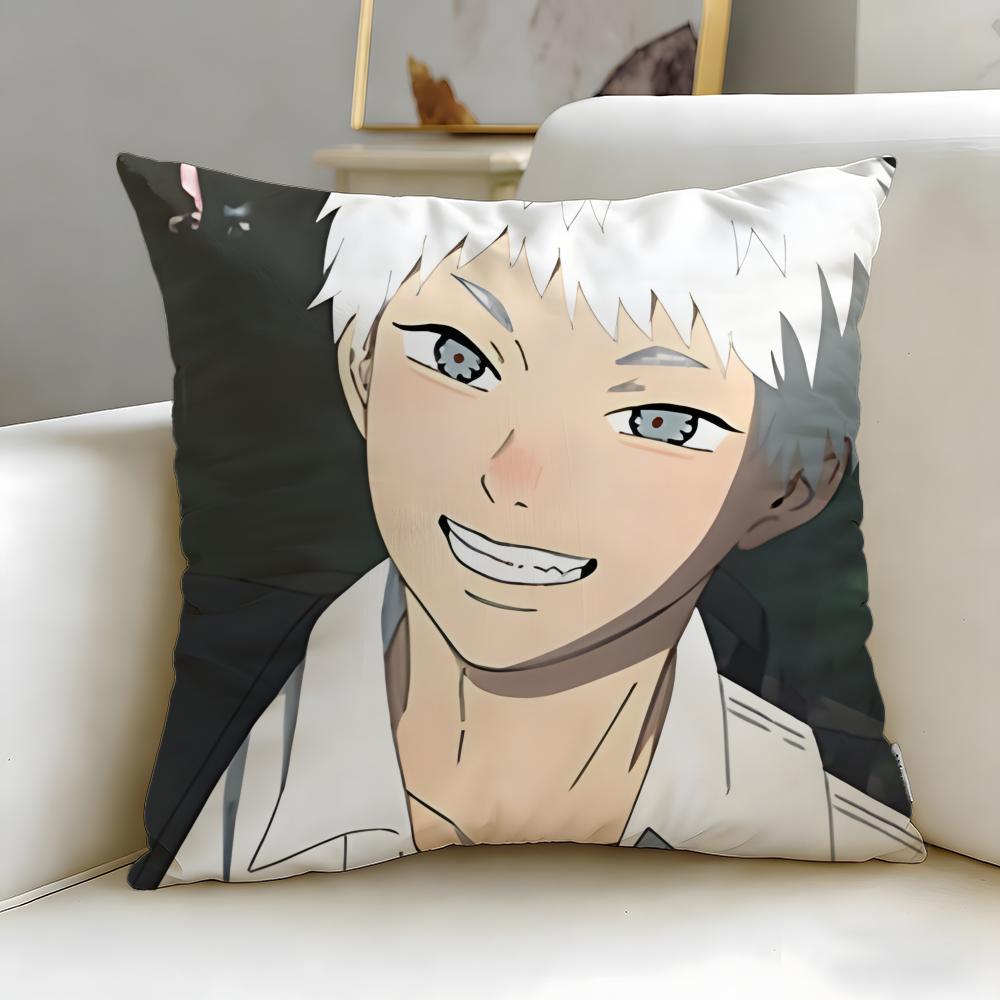 popular manga The Summer Hikaru Died Cushion Cover Soft  EasyWash Pillow Case  Versatile for Couch Bed Travel and Office