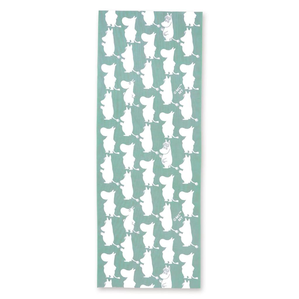 Miyamoto Towel Miyamoto Tenugui Moomin Reversible Tenugui Moomin Father Made in Japan 33 x 90cm 51045 & Snoke's Approx.
