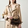 Autumn and winter bags, crossbody pillow bags, high-end leather versatile work commuter women's handbags