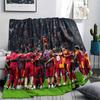 Galatasaray pattern Flannel Blanket, High quality Comfortable for All Seasons, Home Decor, Warmth and Comfort, Perfect for Gifts.