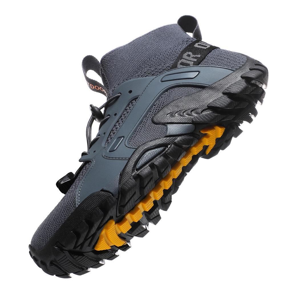 Men's Large Size Non-Slip Water Hiking Shoes - Outdoor Casual Wading and Fishing Footwear