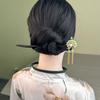 Tassel New Chinese Style Hair Clip Red Hanfu Hairpin Beijing Opera Hair Accessories  Bridal