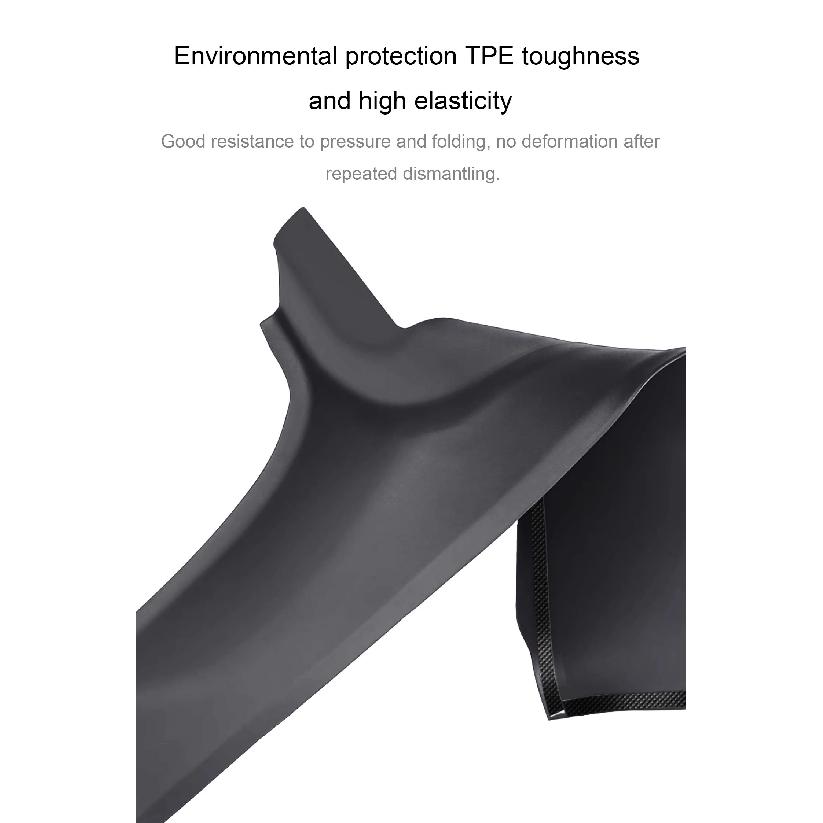 For Tesla Model 3 Highland 2024 Door Sill Strip Guard Car Front Rear Door Threshold Protector Waterproof And Anti-fouling Pads