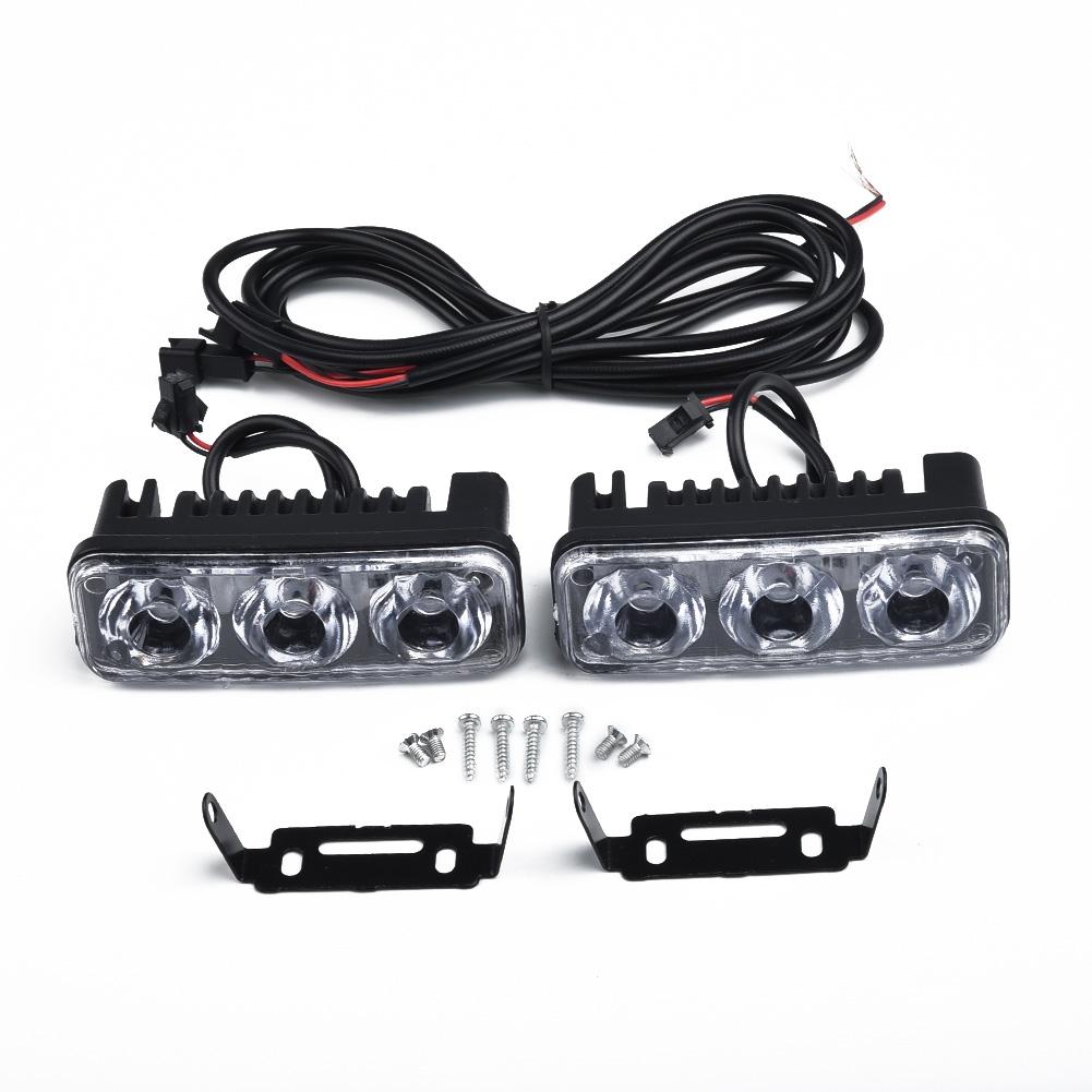 2pcs Light Super White High Power Daytime Running Accessories Reliable