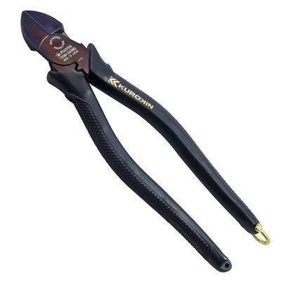 Fujiya Eccentric Nippers Gold with Easy Cutting with Eccentric Heavy-Duty (Black Shackle) 200mm, Lever, 700N-200BG
