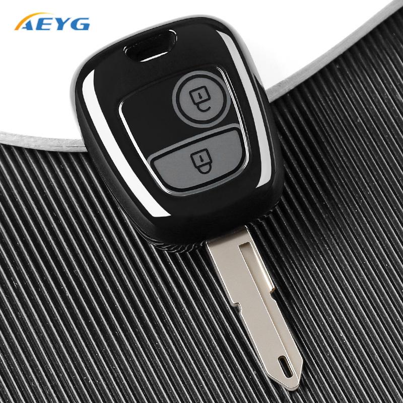 

Tpu Car Flip Key Case Fob Keychain Suit For For Peugeot 106 107 206 207 306 307 406 407 For Citroen C1 C4 Fob Accessories
