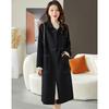 Fleeting Time Women's Toggle Button Wool Blend Duffle Coat