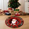 16 Zoll Weihnachten 3D Teppiche 3D Weihnachten Runde Teppiche Weihnachten Teppich Weihnachten Teppich Teppich für Schlafzimmer Küche Waschbar Rutschfest Flauschige Teppiche