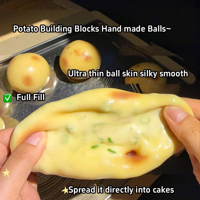 Knusprig Weich Kartoffel Squishy Kneten Langsames Rückprallen Weichheit Asmr Sensorischer Dekompressionsball Büro Heim Dekoration Perfektes Geschenk