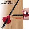 Aluminum Alloy Wood Marking Gauge with Metric and For Imperial Scales for Accurate Woodworking and Furniture Repair