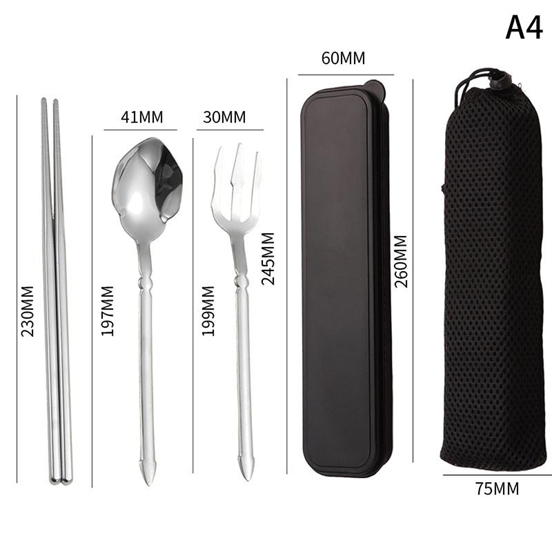 Stainless Steel Cutlery Sets Western Chopsticks Forks And Spoons Hotel Dinner Table Service French Wedding Decoration