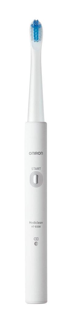 

Звукова електрична зубна щітка Omron Mediclean White HT-B308-W білий