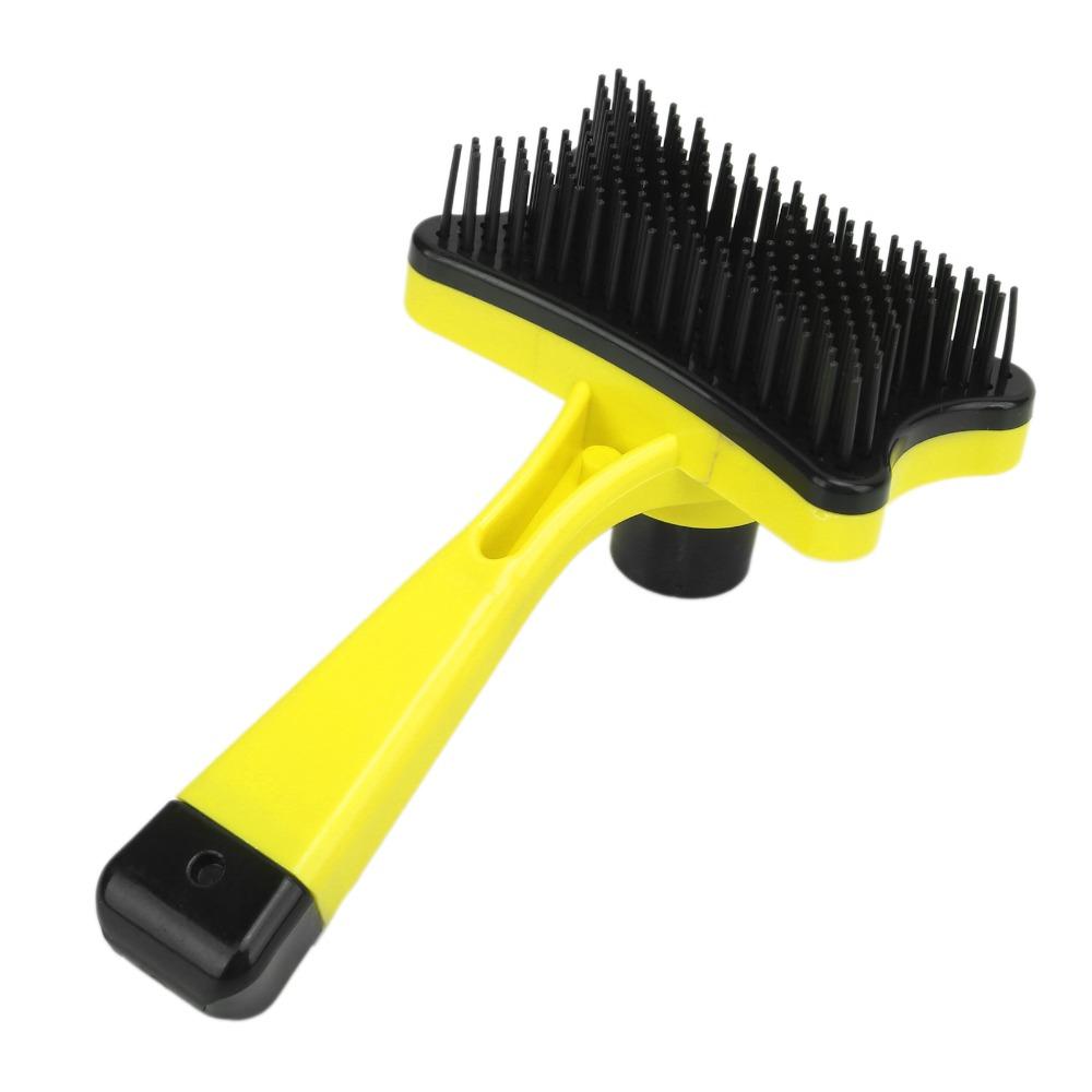 Grooming and Massage Pet Grooming Brush Self Cleaning Brush  Pet Grooming At Home