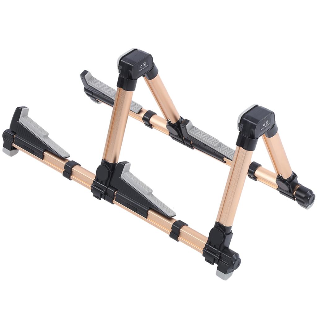 Guitar Stand Double Vertical Floor Row Folding Ukulele Bass Universal Musical Instrument