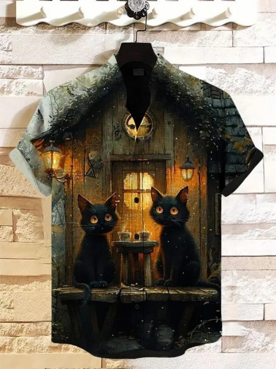 

Мужские рубашки с 3D-графикой и принтом, рубашка с короткими рукавами и пуговицами на лацканах, летние свободные топы, повседневные гавайские рубашки для отпуска 5XL