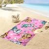 PAW Patrol2 Print Beach Towel, Large Soft Quick Dry Towel for Beach Camping Swimming