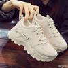 Fashion Ladies new dad Shoes Trendy thick soled Sneakers Casual lace up Women's board shoes Fashion comfort single shoe Mujer Zapatos