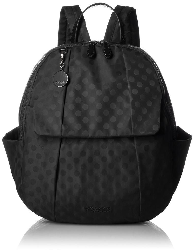 Isaac Polka Dots Backpack for Women Black Y71-03-05