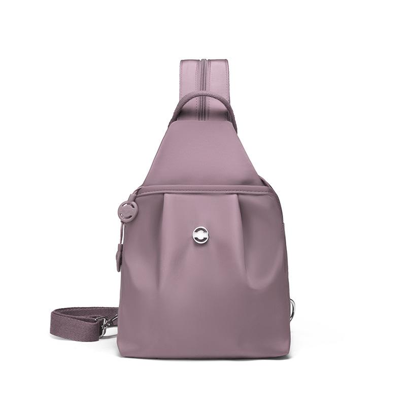 

Повседневный и Модный Рюкзак, Рюкзак, Многофункциональная Нагрудная Сумка, Легкая Одноплечевая Сумка-кроссбоди Большой Вместимости розовый