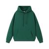 Men's Heavyweight Antibacterial Faux Cotton Hoodie - Solid Color, Unisex, Fall/Winter Essential
