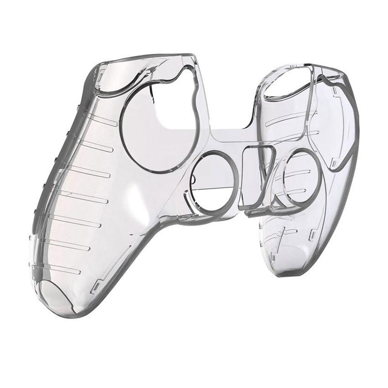 Clear PC Hard PS5 Controller Case Dustproof Anti Slip Protective Cover