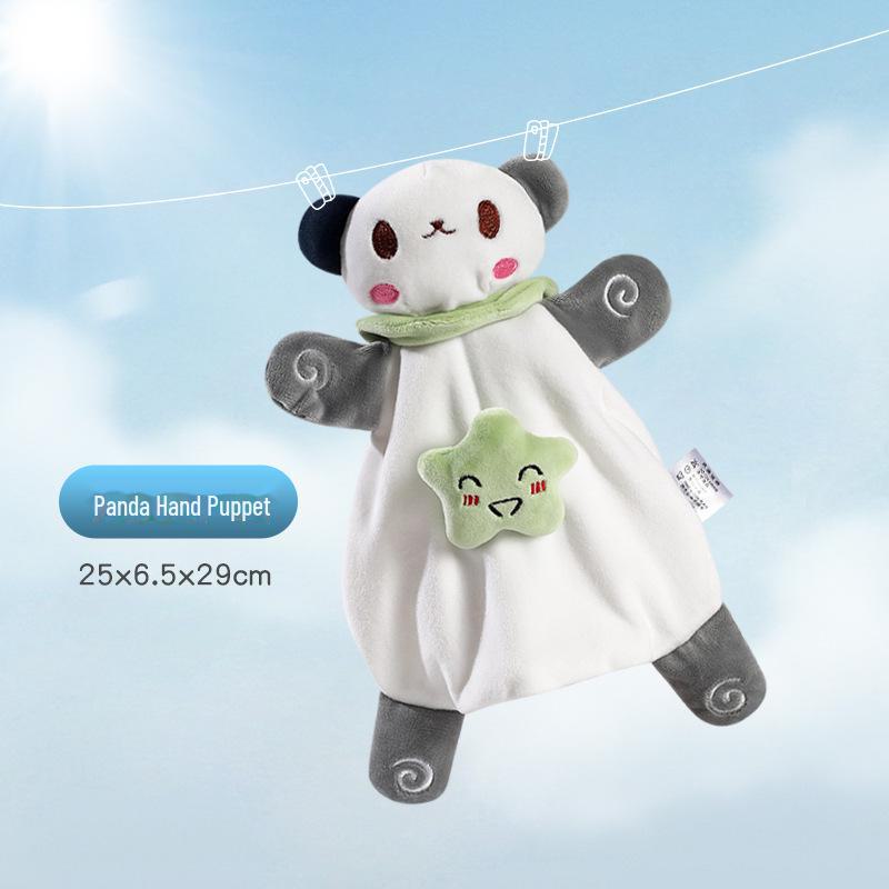 Cross-Border Baby Plush Animal Comfort Towel & Sleep Doll Toy