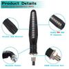 New Motorcycle 24LEDs High Bright Amber Turn Signal Indicator Light Front Rear White Day Running Light Flowing Red Brake Lamps