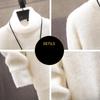 Verdikte Sweatwear Heren Anti-pilling Hoge Kwaliteit Gebreide Coltrui Slim Fit Lange Mouw Pullover Effen Kleur Trend Herenkleding