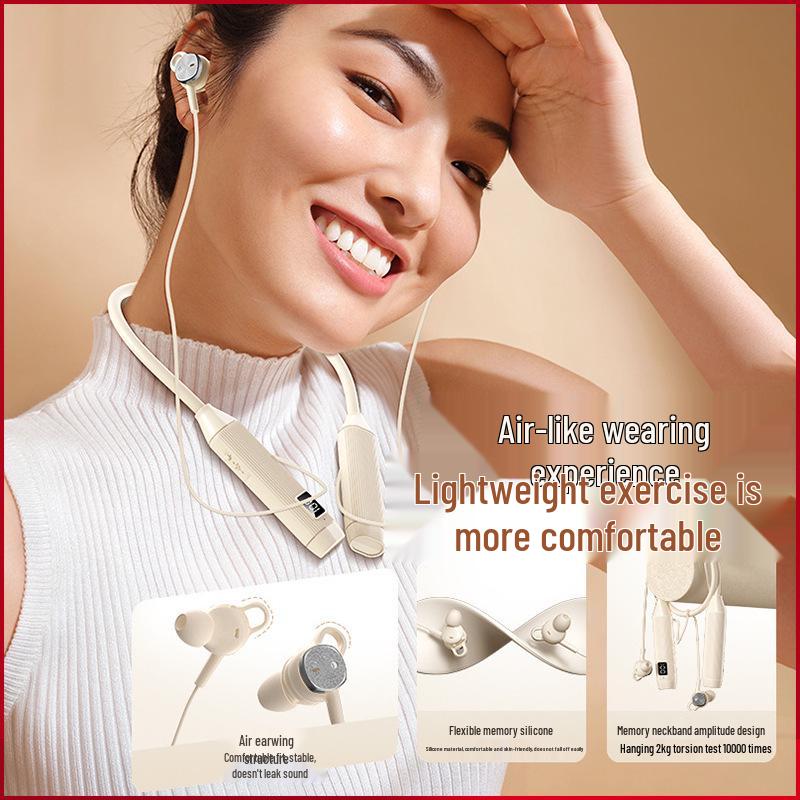 Bestselling Noise-Cancelling Bluetooth Sports Neckband - Long Battery Wireless Headphones