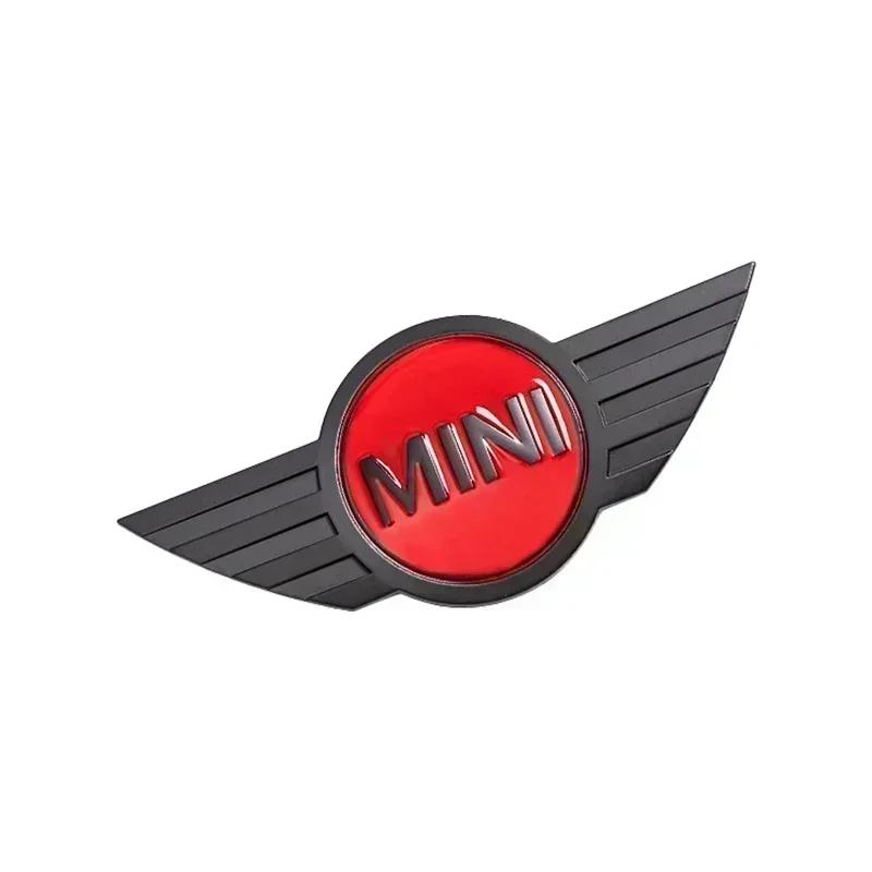 Metal Car Front Hood Rear Trunk Emblem Badge Sticker for BMW Mini Cooper S F55 F56 F57 R55 R56 R60 Replacement Logo Accessories mkhr65